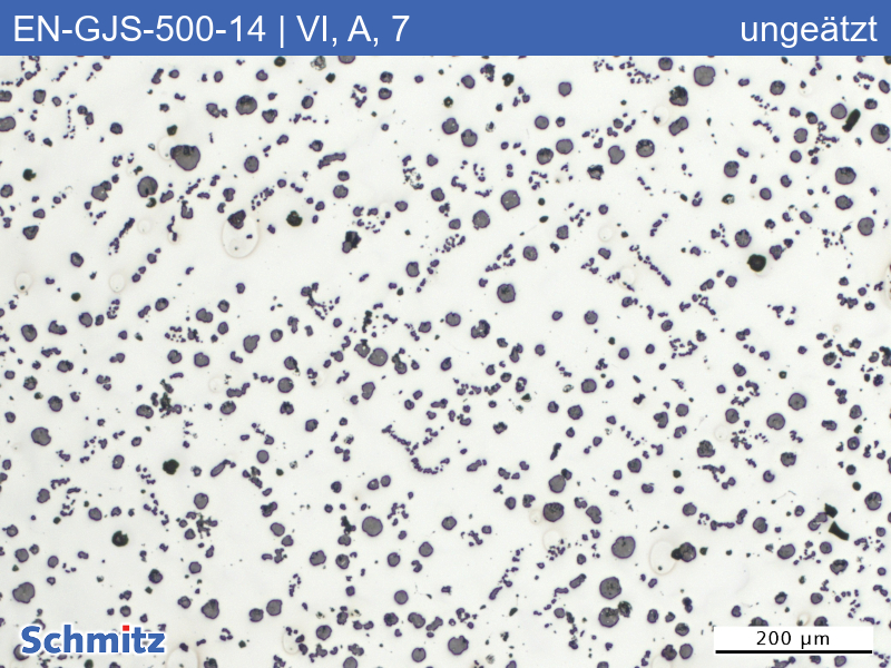 EN-GJS-500-14 | 5.3109 | Graphite classification and fracture appearance in tensile test - 02