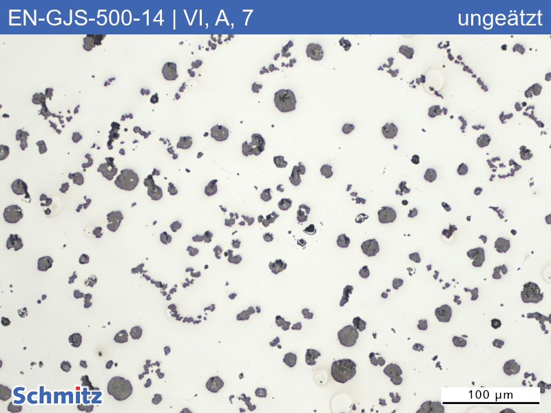 EN-GJS-500-14 | 5.3109 | Graphite classification and fracture appearance in tensile test - 03