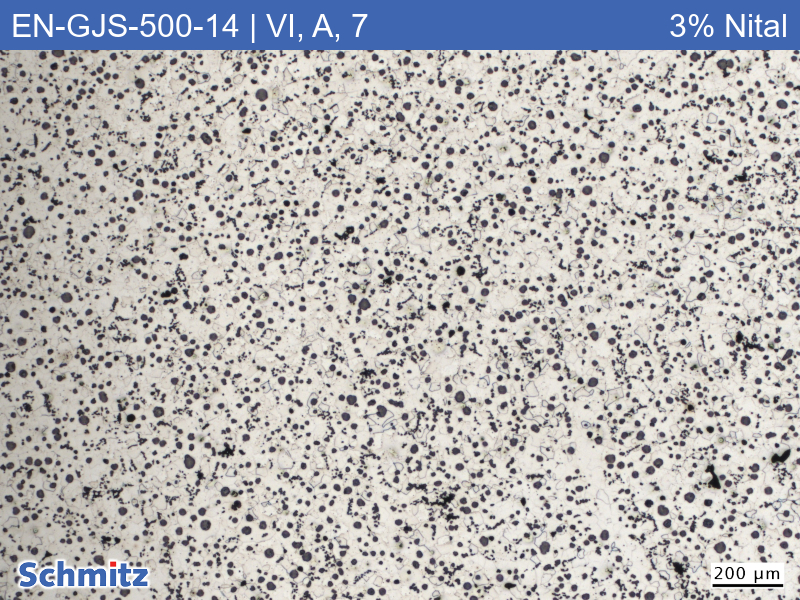 EN-GJS-500-14 | 5.3109 | Graphite classification and fracture appearance in tensile test - 06