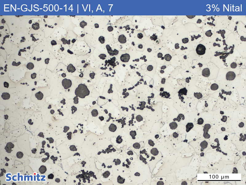 EN-GJS-500-14 | 5.3109 | Graphite classification and fracture appearance in tensile test - 08