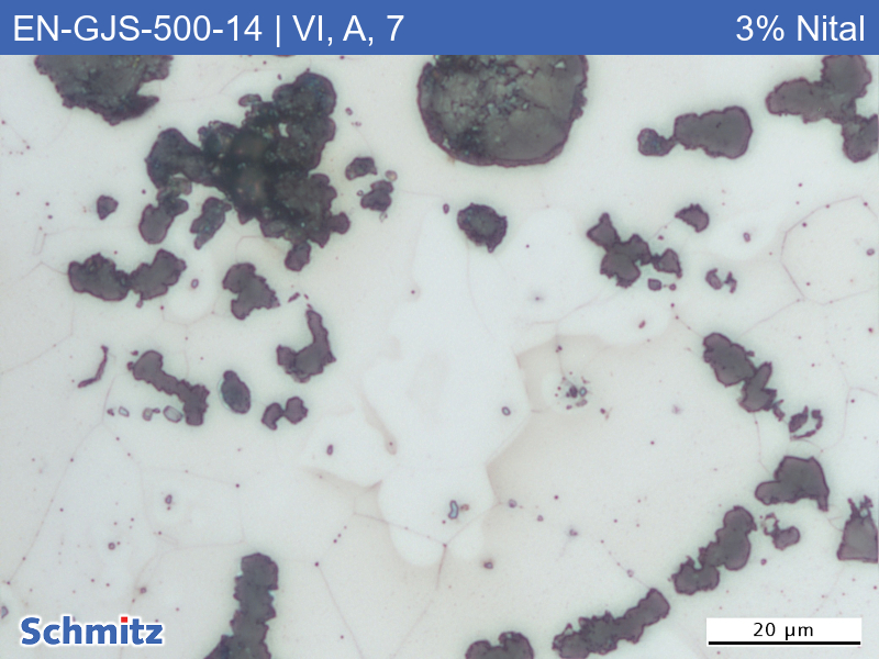 EN-GJS-500-14 | 5.3109 | Graphite classification and fracture appearance in tensile test - 10