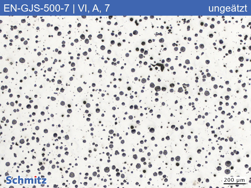 EN-GJS-500-7 | 5.3200 | Graphitklassifizierung und Bruchaussehen im Zugversuch - 01