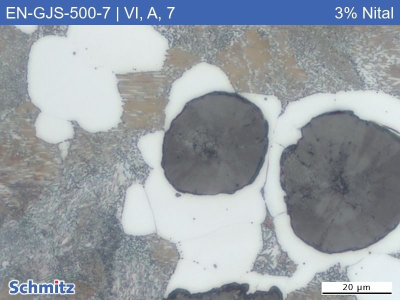 EN-GJS-500-7 | 5.3200 | Graphite classification and fracture appearance in tensile test - 09