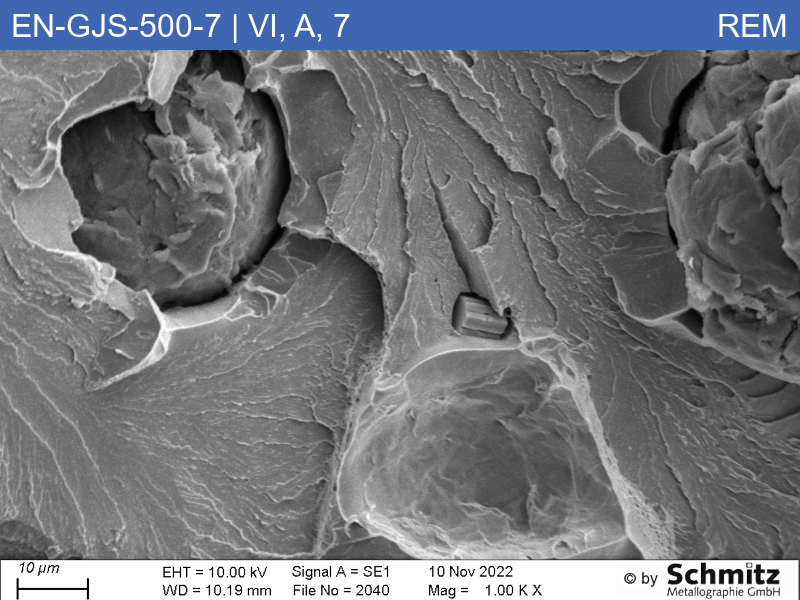 EN-GJS-500-7 | 5.3200 | Graphitklassifizierung und Bruchaussehen im Zugversuch - 15