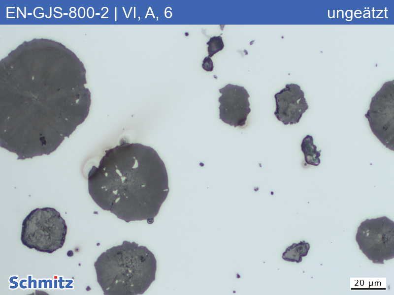 EN-GJS-800-2 | 5.3301 Graphite classification and fracture appearance in tensile test - 04