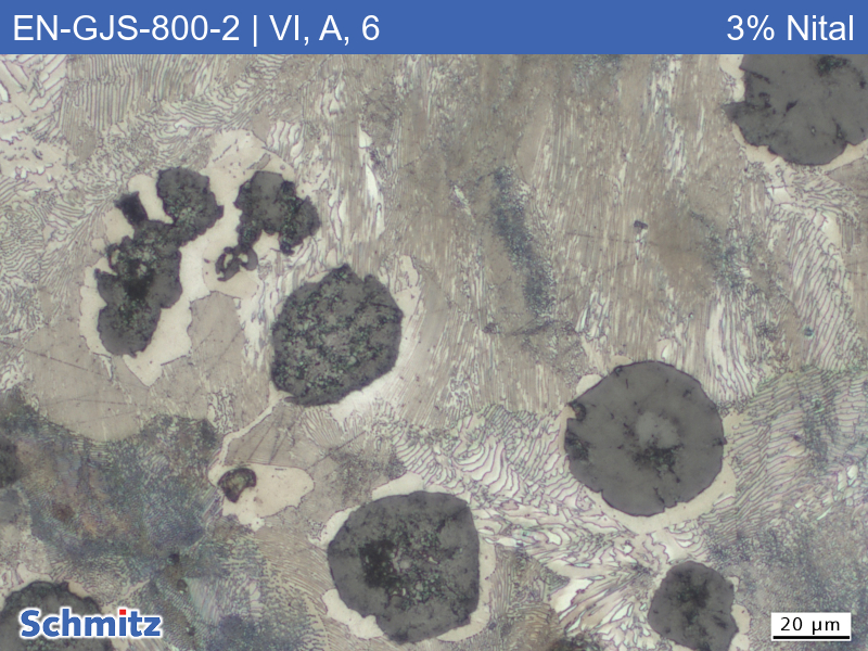 EN-GJS-800-2 | 5.3301 Graphite classification and fracture appearance in tensile test - 07