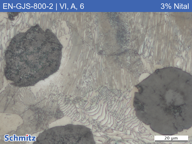 EN-GJS-800-2 | 5.3301 Graphite classification and fracture appearance in tensile test - 08