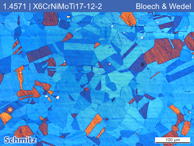 1.4571 | X6CrNiMoTi17-12-2 Farbätzung - 03