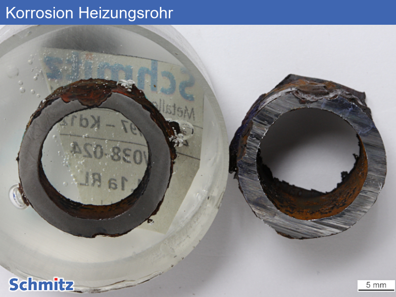 Corroded Heating Pipes Made from Construction Steel - 03