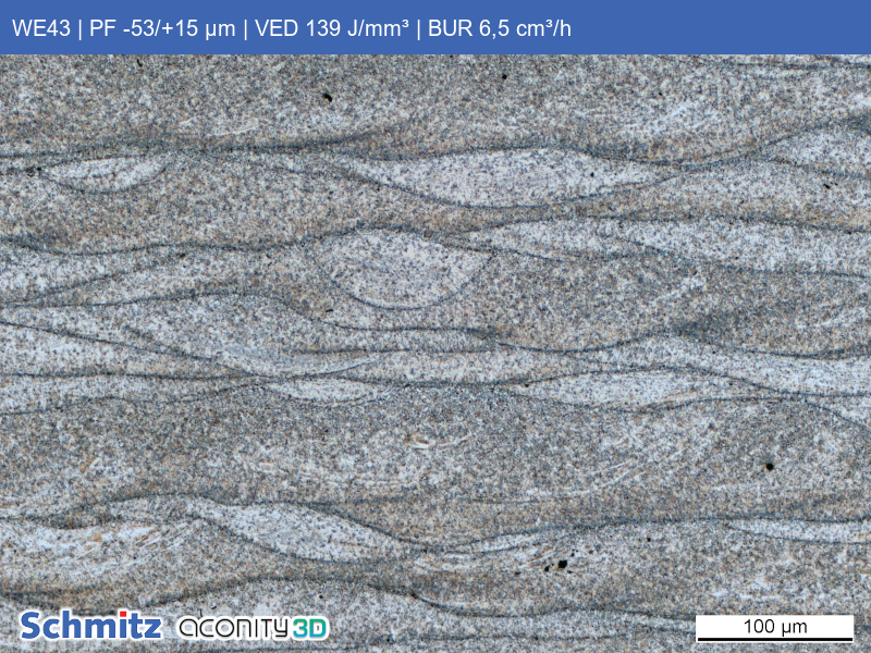 WE43 | PF -53/+15 µm | VED 139 J/mm³ | BUR 6,5 cm³/h - 04