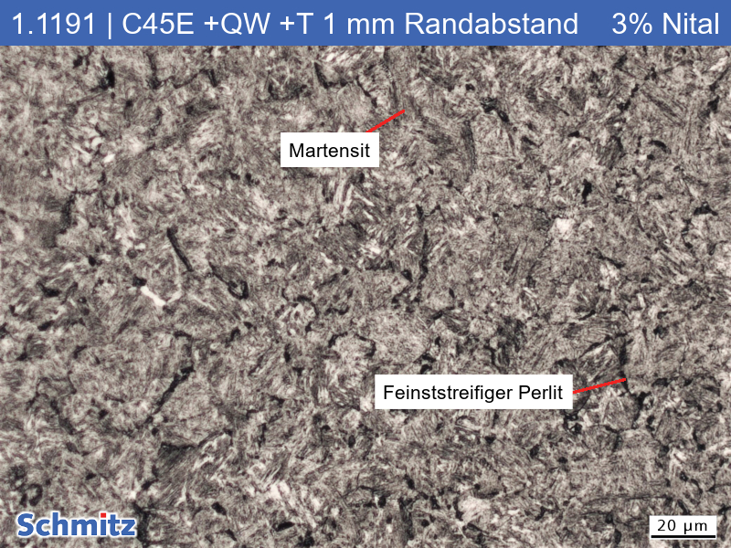 1.1191 | C45E +QW +T Gehärtet und angelassen (Abschreckmittel: Wasser) - 05