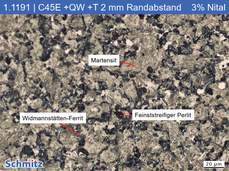 1.1191 | C45E +QW +T Gehärtet und angelassen (Abschreckmittel: Wasser) - 06