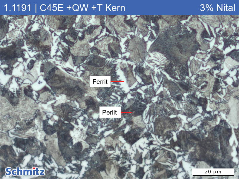 1.1191 | C45E +QW +T Gehärtet und angelassen (Abschreckmittel: Wasser) - 09