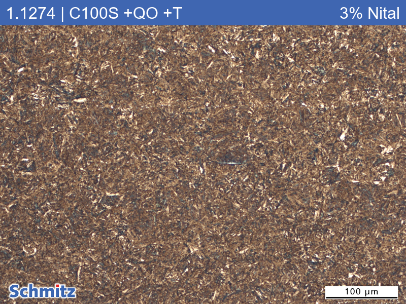 1.1274 | C100S +QO +T Gehärtet und angelassen (Abschreckmittel: Öl) - 02