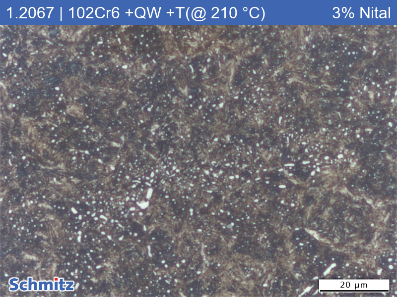 1.2067 | 102Cr6 +QW +T Gehärtet und angelassen (Anlasstemperatur: 210 °C) - 05