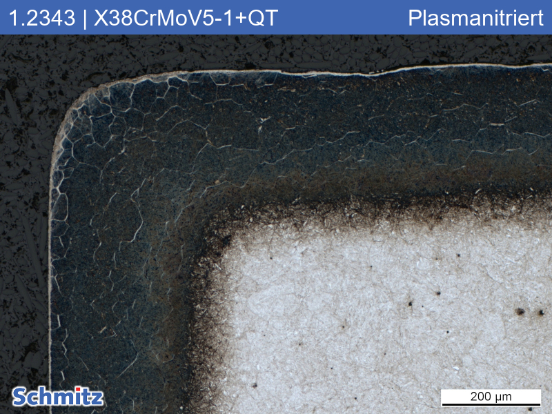 1.2343 | X38CrMoV5-1 +QT Long-term plasma-nitrided - 06
