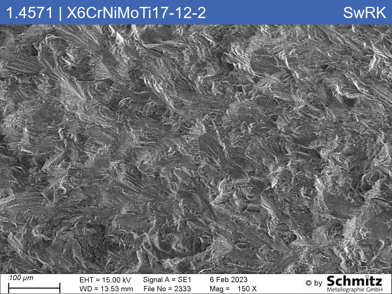 1.4571 | X6CrNiMoTi17-12-2 Schwingungsrisskorrosion - 01