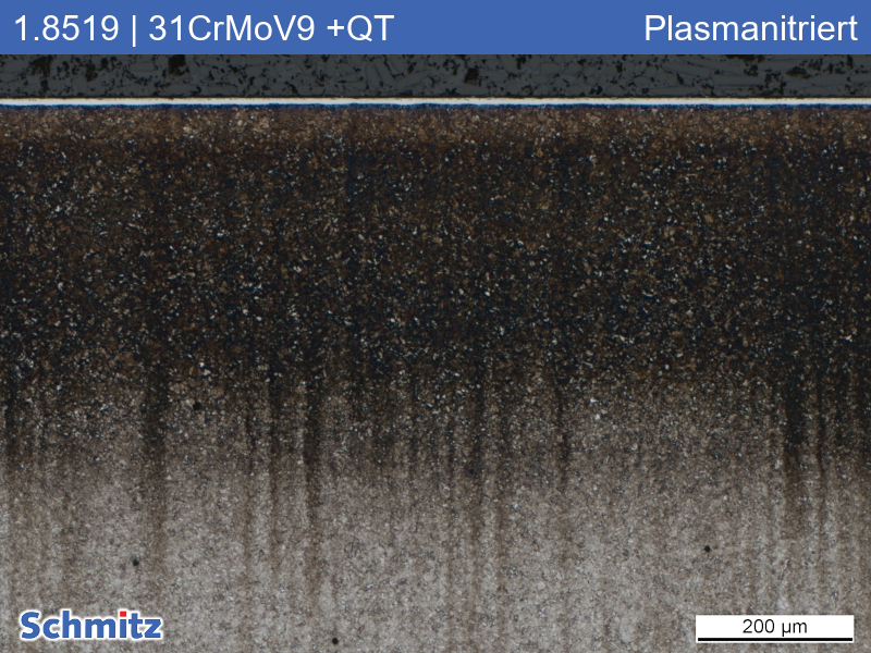 1.8519 | 31CrMoV9 +QT Long-term plasma-nitrided - 04