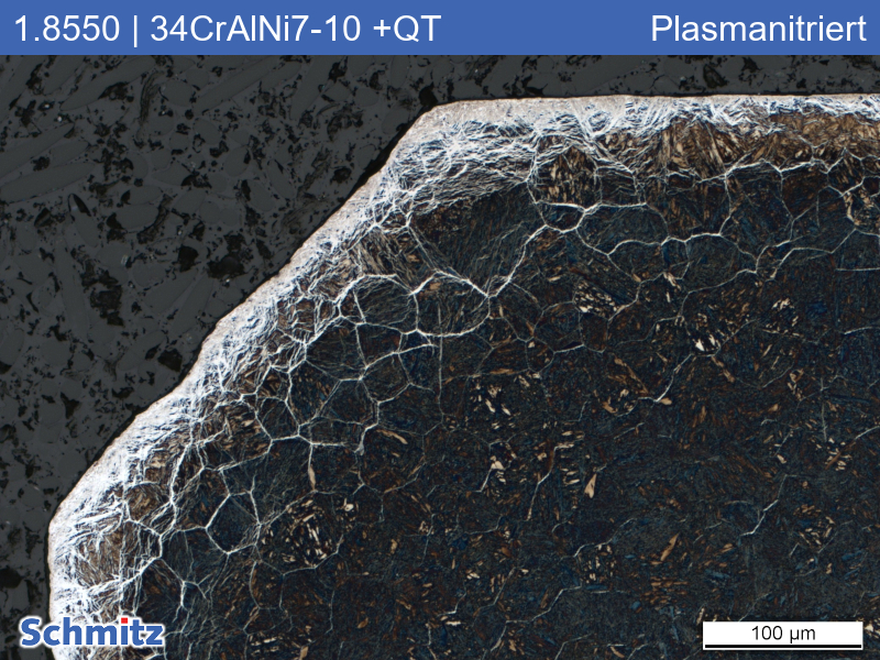 1.8550 | 34CrAlNi7-10 +QT Long-term plasma-nitrided - 09