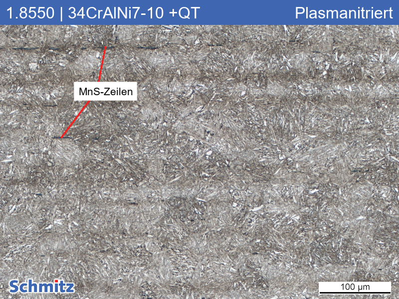 1.8550 | 34CrAlNi7-10 +QT Long-term plasma-nitrided - 14