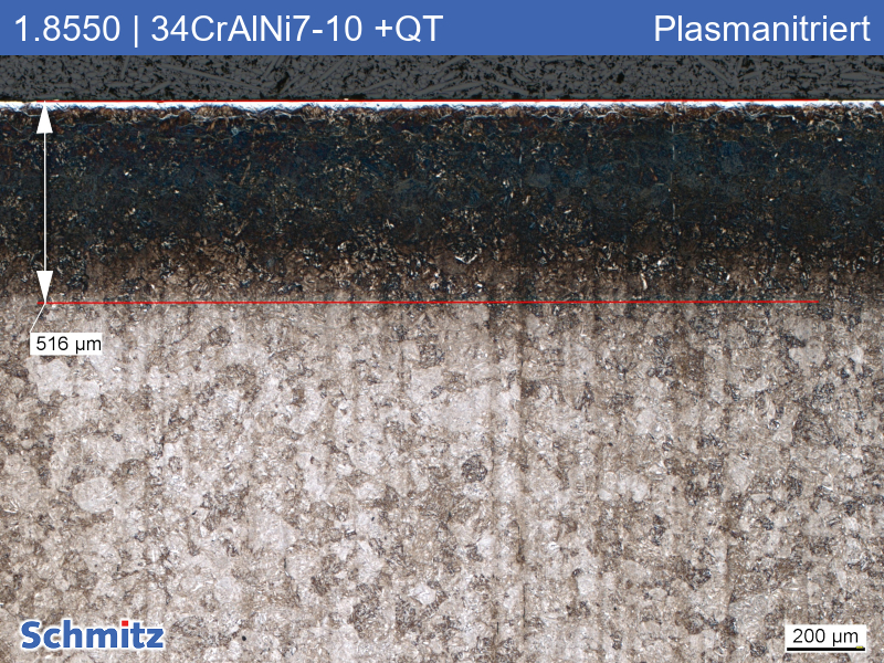 1.8550 | 34CrAlNi7-10 +QT Long-term plasma-nitrided - 18