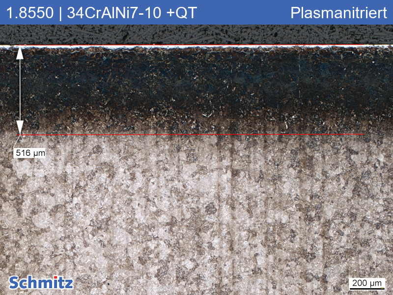 1.8550 | 34CrAlNi7-10 +QT Langzeit-Plasmanitriert - 18