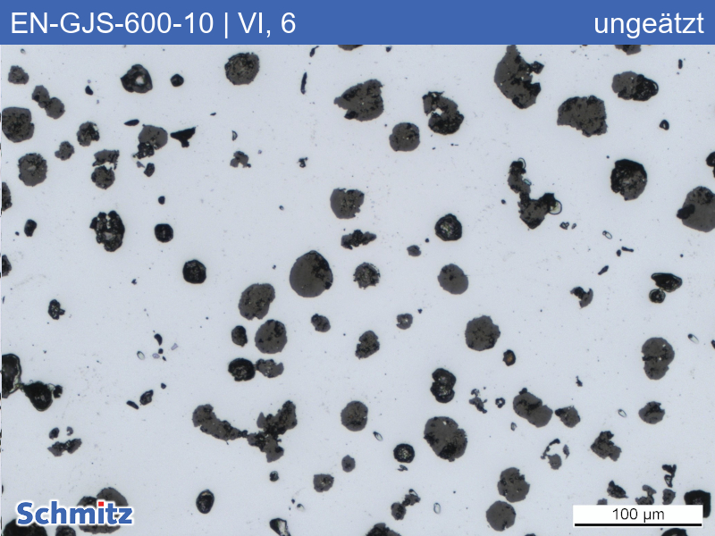 EN-GJS-600-10 | 5.3110 Graphite classification and fracture appearance in tensile tests - 03