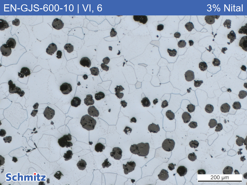 EN-GJS-600-10 | 5.3110 Graphite classification and fracture appearance in tensile tests - 06