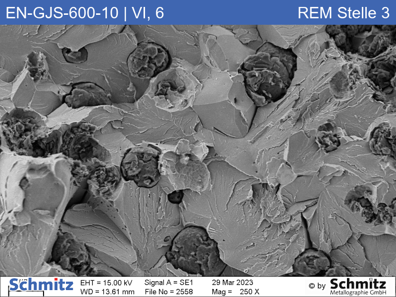 EN-GJS-600-10 | 5.3110 Graphite classification and fracture appearance in tensile tests - 18