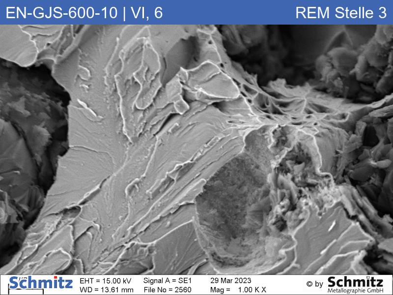 EN-GJS-600-10 | 5.3110 Graphite classification and fracture appearance in tensile tests - 20