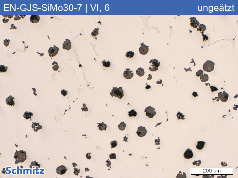 EN-GJS-SiMo30-7 | 5.3112 Graphite classification and fracture appearance in tensile test - 02