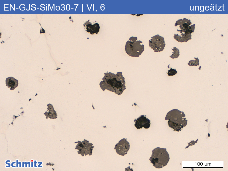 EN-GJS-SiMo30-7 | 5.3112 Graphite classification and fracture appearance in tensile test - 03