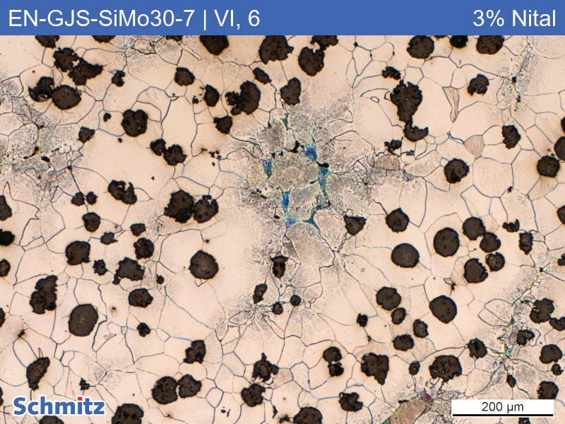 EN-GJS-SiMo30-7 | 5.3112 Graphite classification and fracture appearance in tensile test - 05