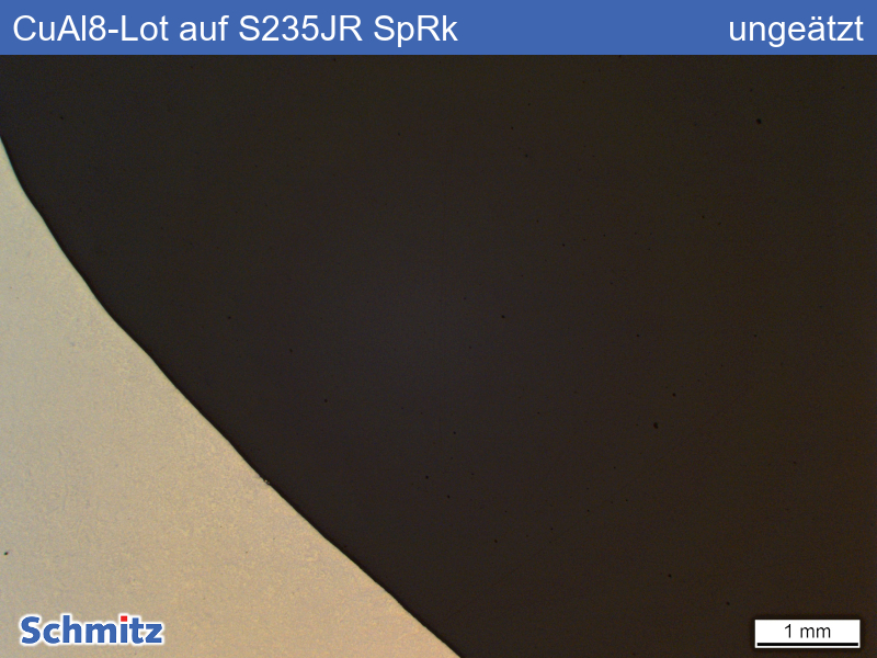 CuAl8 solder on S235JR, liquid metal induced stress corrosion cracking - 04