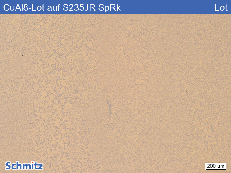 CuAl8 solder on S235JR, liquid metal induced stress corrosion cracking - 06