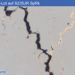 CuAl8-Lot auf S235JR, flüssigmetallinduzierte Spannungsrisskorrosion - 22