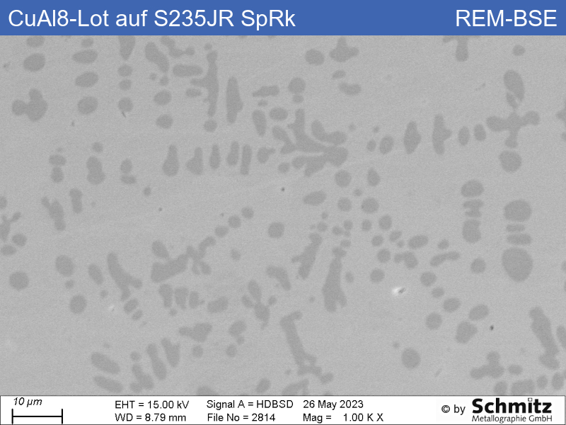 CuAl8 solder on S235JR, liquid metal induced stress corrosion cracking - 27