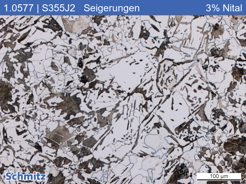 1.0577 | S355J2 mit Seigerungen - 04