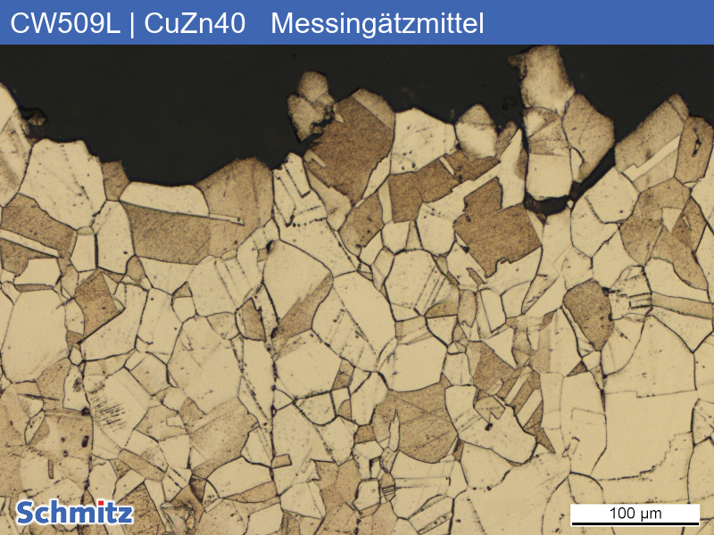 CW509L | CuZn40 Stress corrosion cracking in alpha brass - 04