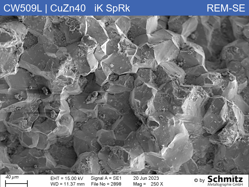 CW509L | CuZn40 Stress corrosion cracking in alpha brass - 06