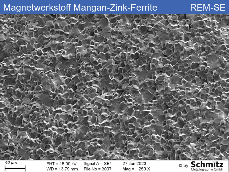 Magnetic material Manganese-zinc ferrites (MnZn+Fe2O4) - 01