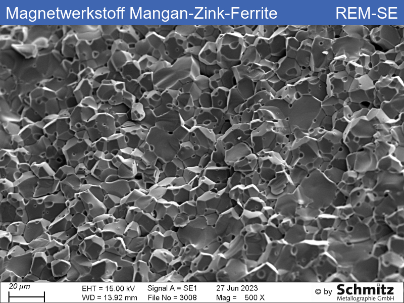 Magnetic material Manganese-zinc ferrites (MnZn+Fe2O4) - 02