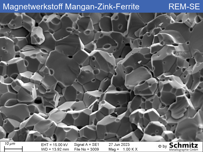 Magnetic material Manganese-zinc ferrites (MnZn+Fe2O4) - 03