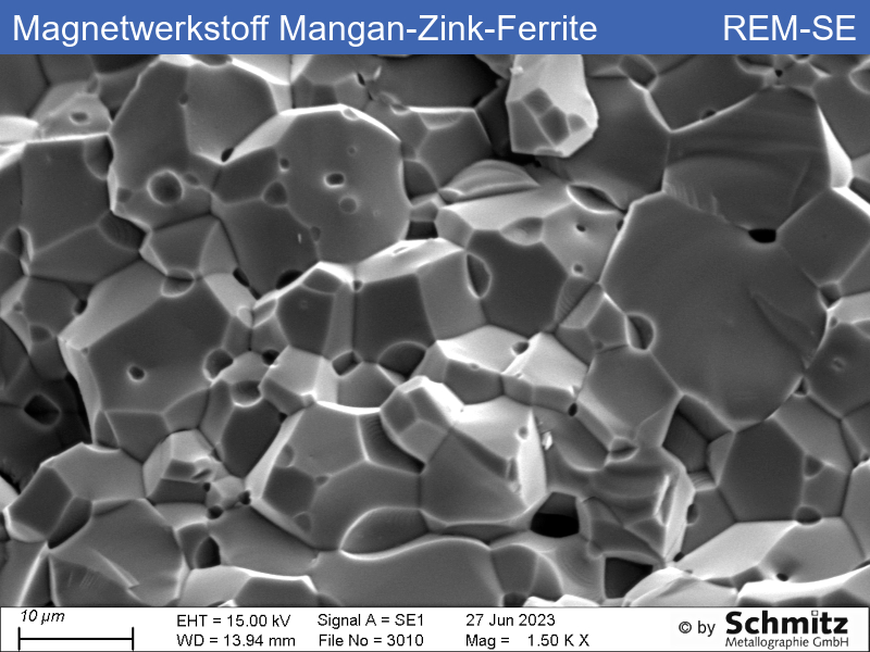 Magnetwerkstoff Mangan-Zink-Ferrite (MnZn+Fe2O4) - 04