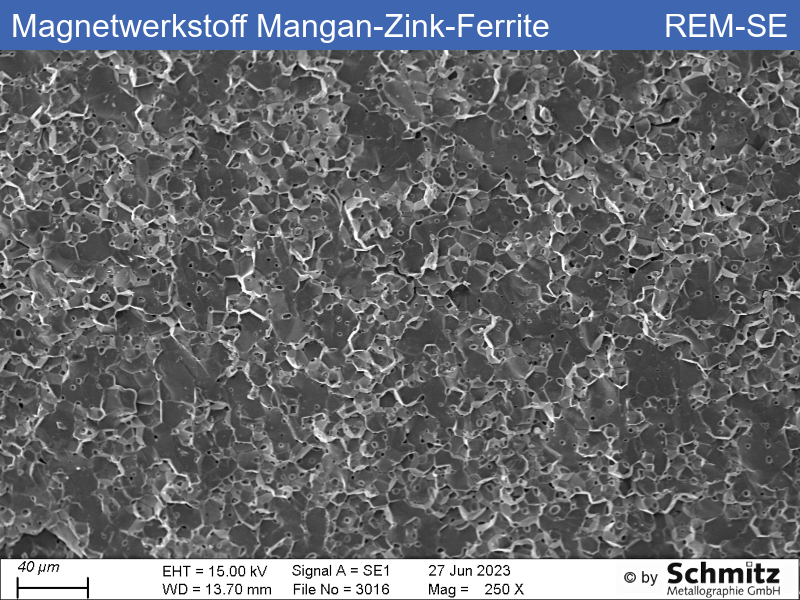 Magnetic material Manganese-zinc ferrites (MnZn+Fe2O4) - 07