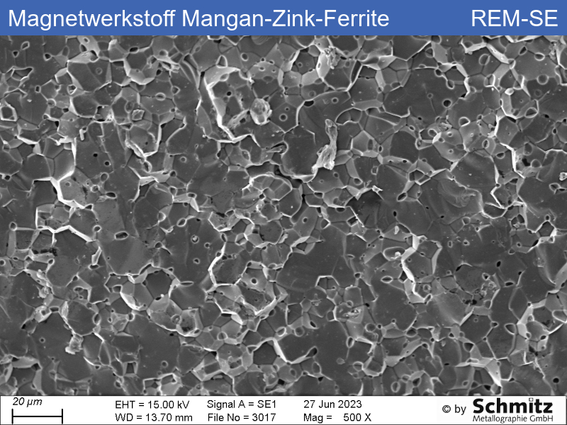 Magnetic material Manganese-zinc ferrites (MnZn+Fe2O4) - 08