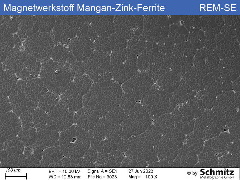 Magnetwerkstoff Mangan-Zink-Ferrite (MnZn+Fe2O4) - 11