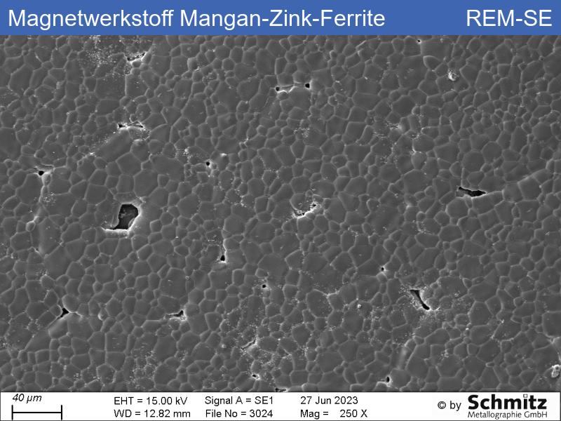 Magnetic material Manganese-zinc ferrites (MnZn+Fe2O4) - 12