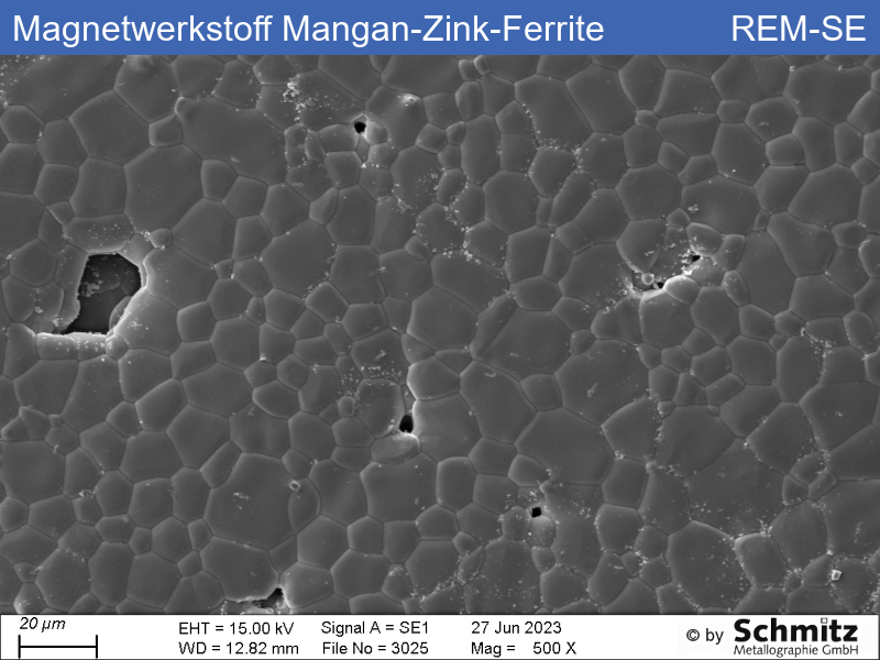 Magnetic material Manganese-zinc ferrites (MnZn+Fe2O4) - 13