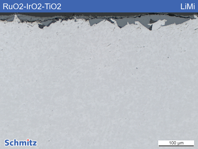 Ir-MMO coatings on titanium anodes - 1